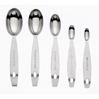 Cuisipro Stainless Steel Odd Size Measuring Spoons, 5 Piece Set | Target