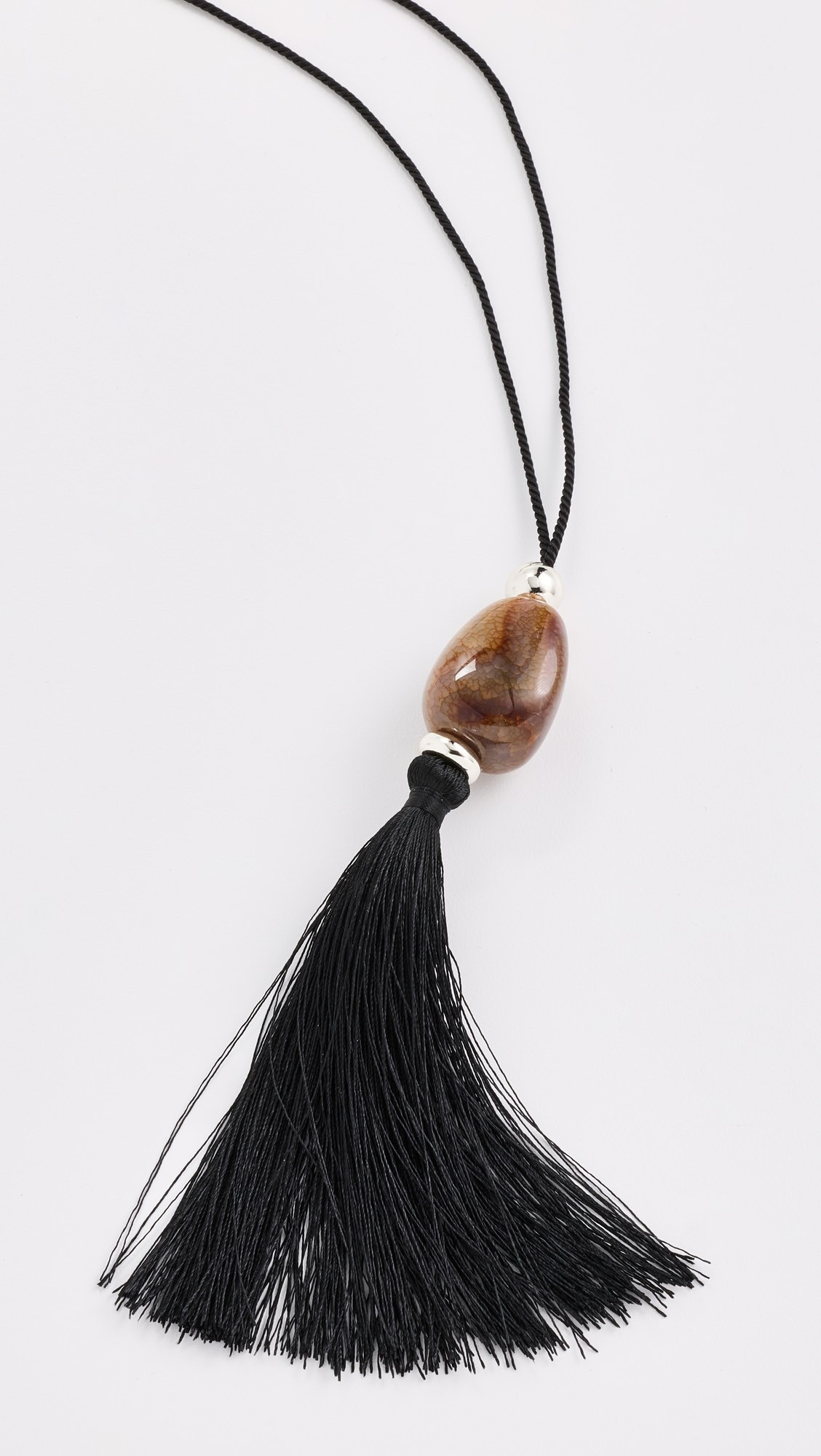 Semiprecious Tassel Long Necklace | Shopbop