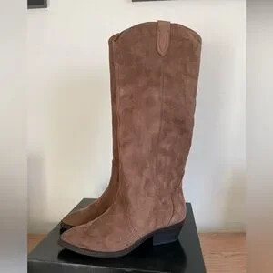 NWT Dolce Vita “Kit Knee High” Brown Suede Boots Size 8 | Poshmark