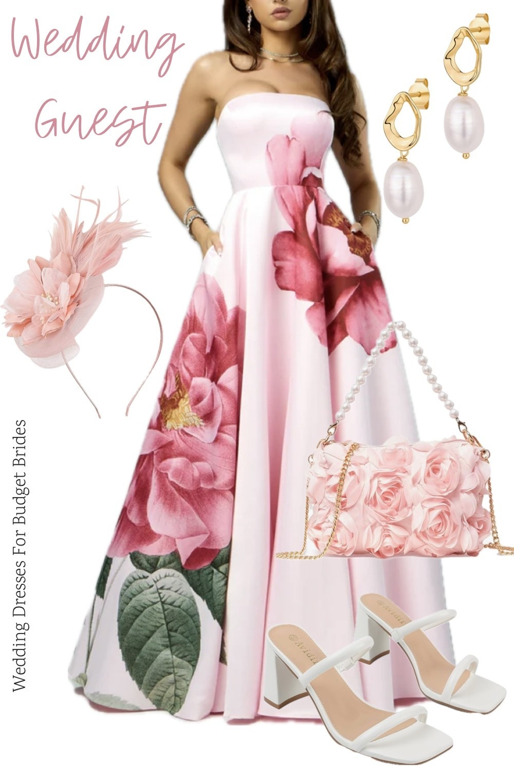 
Pink floral long gown at Windsor and accessories on Amazon.

Special occasion dress, prom dress, wedding guest dress, formal dress, pink full length dress, bridesmaid dress, bridal party dress, Windsor dress. 

#LTKWedding #LTKSeasonal