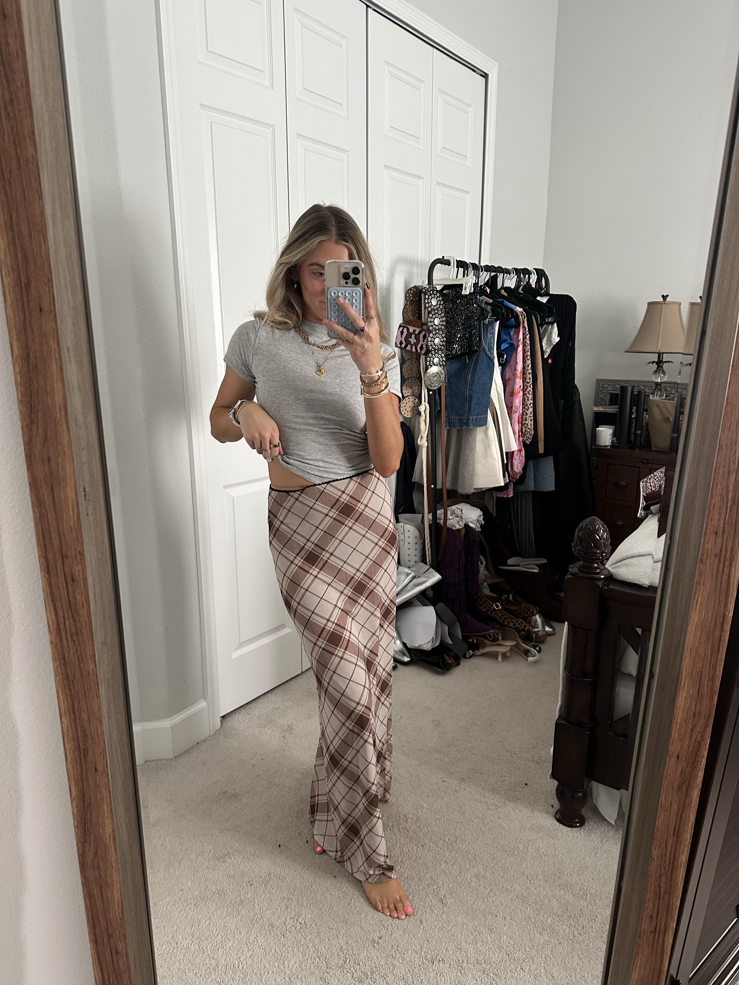 Shop 12th Tribe Julia brown plaid mesh maxi skirt and the tease me black feather blazer. Perfect for the holiday season. Wearing both in size XS. I have a code SLOANEV10!  #tribebabe, #shop12thtribe, #12thtribevibes, #12thtribecollective #outfit #partyoutfit #sequindress #newyearseve #nyeoutfit #newyearseveoutfit #outfitinspo #partystyle #partydress #nyeoutfitinspo 


#LTKFindsUnder100 #LTKSaleAlert #LTKHoliday