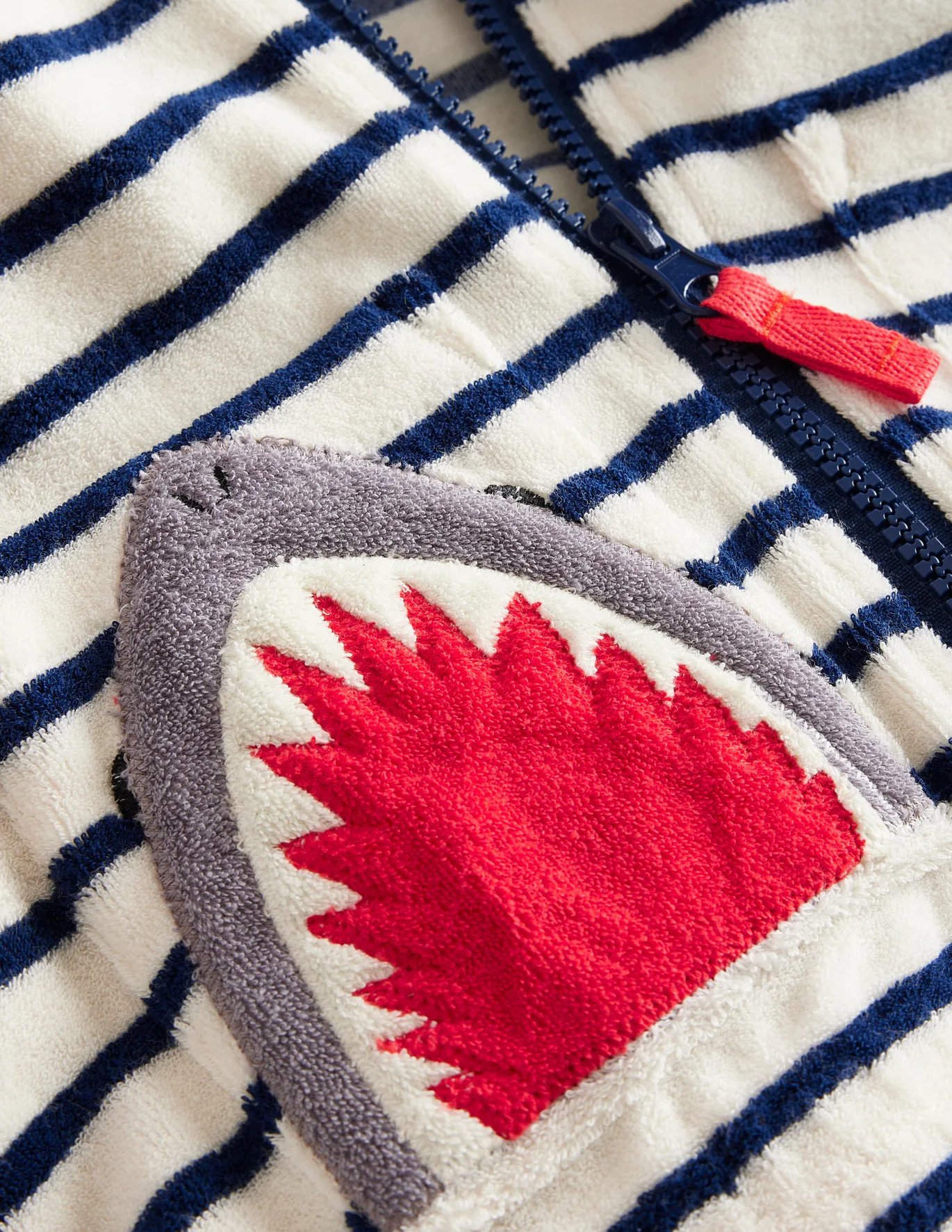 Towelling Zip-Through Hoodie | Boden (US)