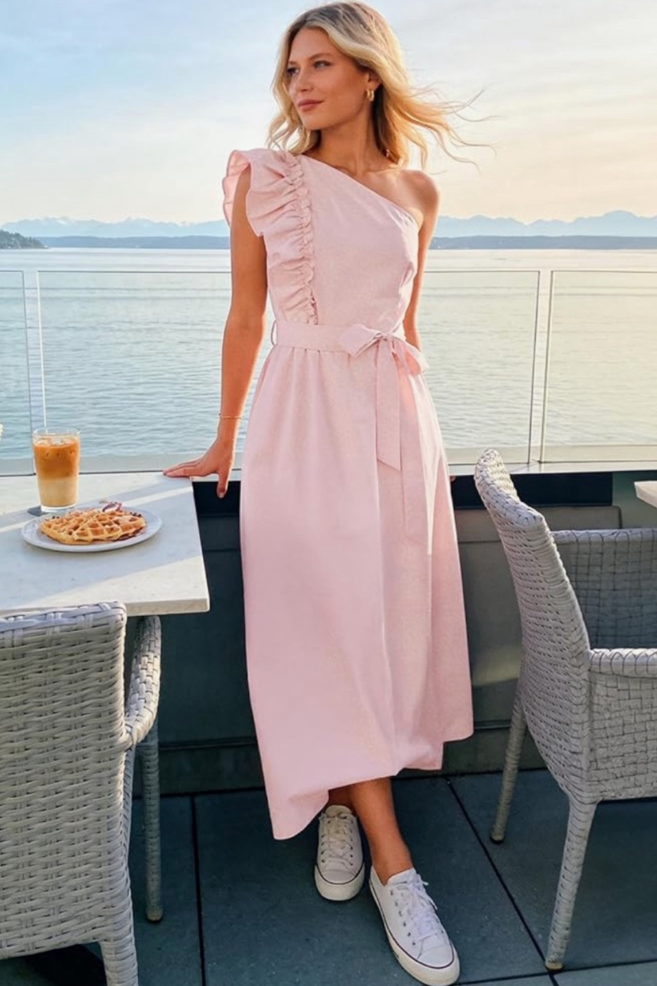 Coastal Casa Collection 🌊🐚🐟🦀

Soft baby pink tones and flowing ruffles inspired by sunset dinners and dreamy evenings along the coast.

Vacation outfit. Summer dress. Beach vacation outfit. Wedding guest dress summer. Maxi dress. Resort wear. Date night outfit. Coastal style. Feminine fashion. Summer outfit.

Shop the collection.

#LTKWedding #LTKOver40 #LTKMidsize