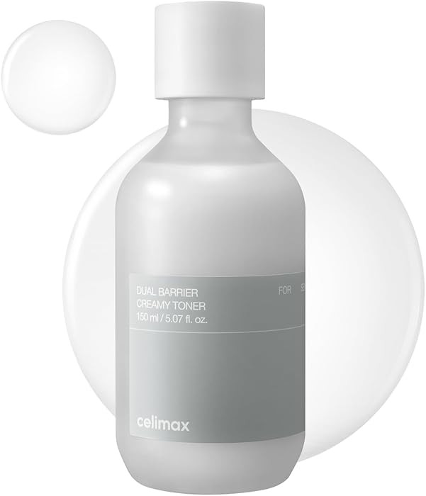 celimax Dual Barrier Creamy Toner | with Ceramides, Peptide, Oil & Alcohol Free, Facial Astringen... | Amazon (US)