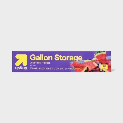 Gallon Storage Bags - 20ct - up&up™ | Target
