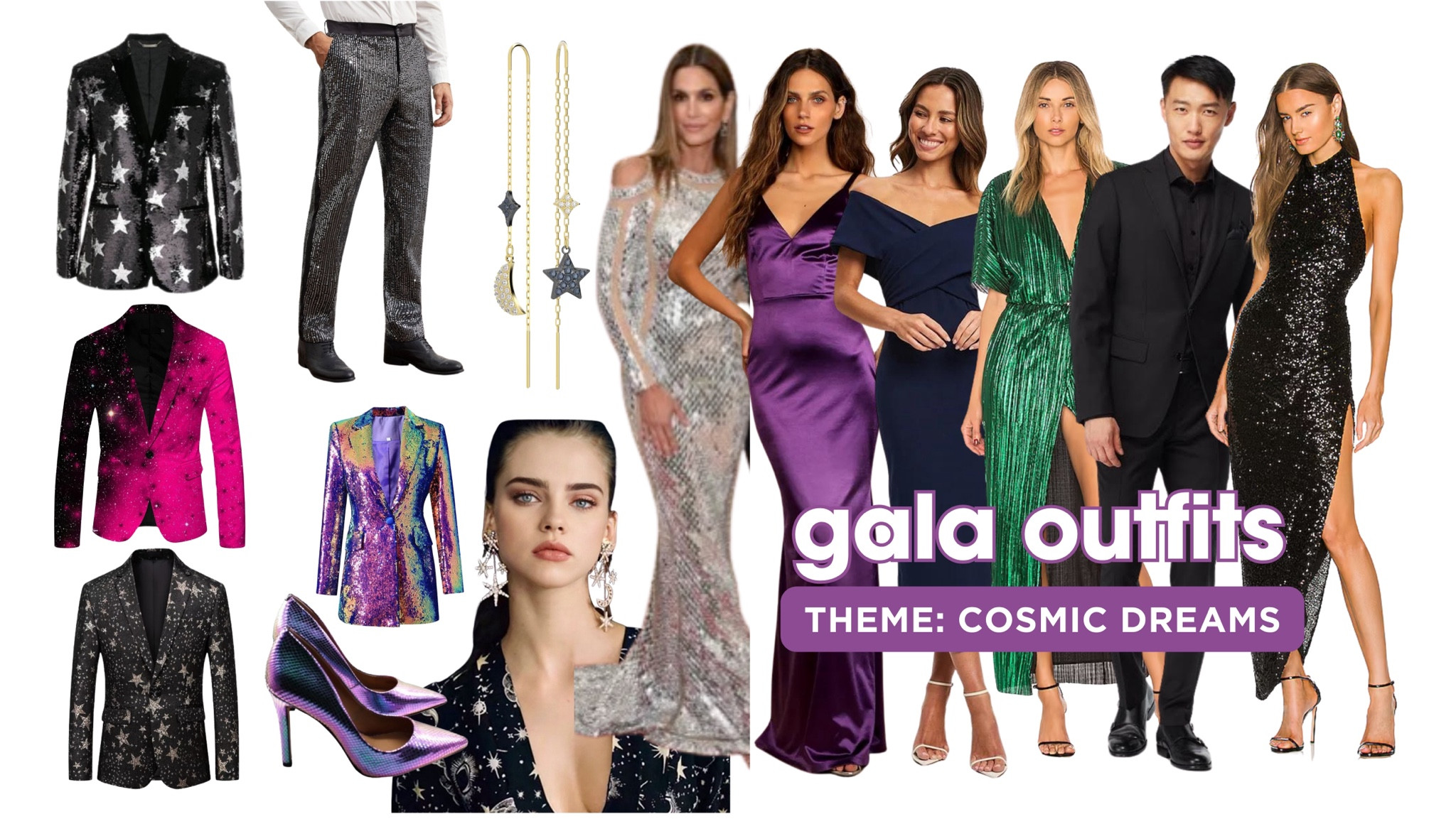 Gala outfit ideas, galaxy, cosmic, space!

#LTKparties #LTKstyletip