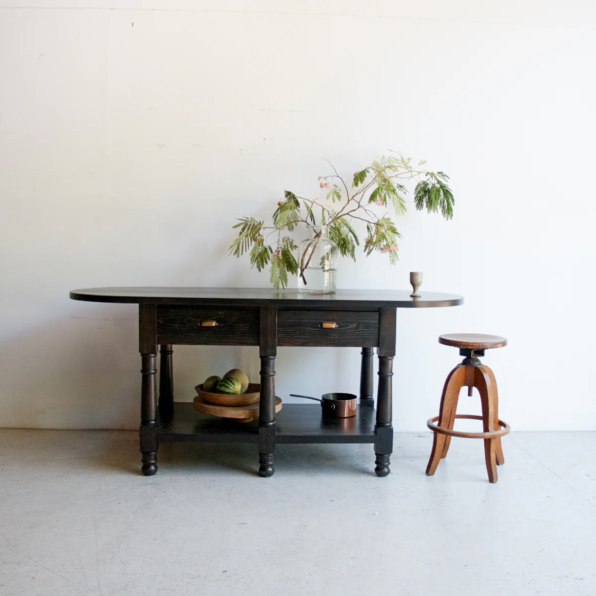 Reclaimed Wood Farm Table | Slim Edition | elsie green | custom furniture | Elsie Green US