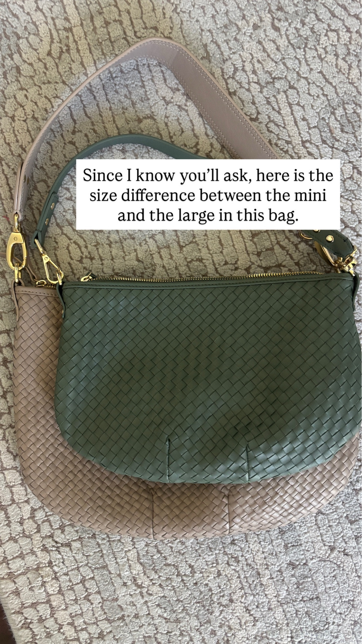 @Quince bags come in a few colors and sizes