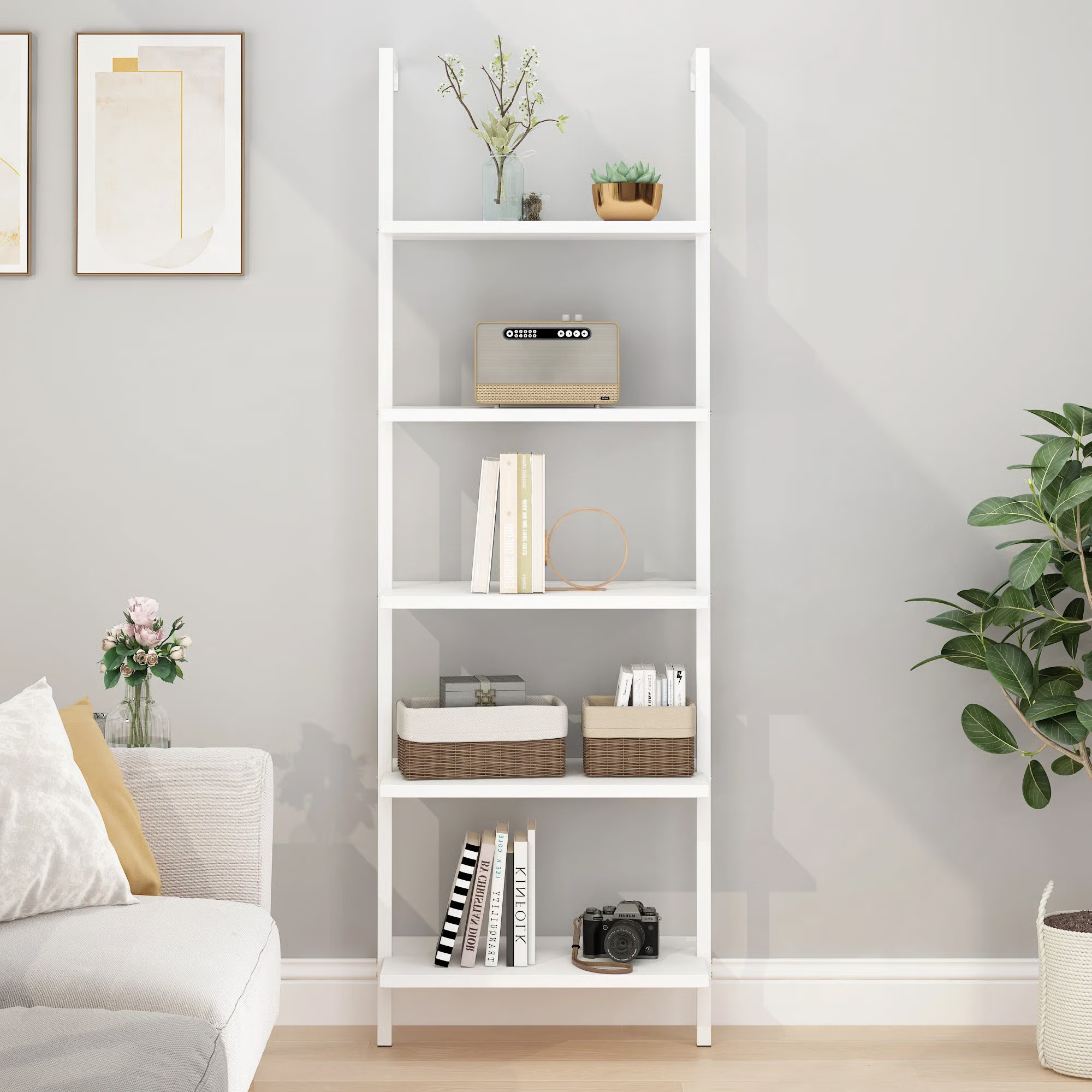 Cayton 5 Piece Tiered Shelf | Wayfair North America