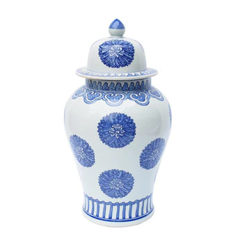 Chrysanthemum Temple Jar | Caitlin Wilson Design