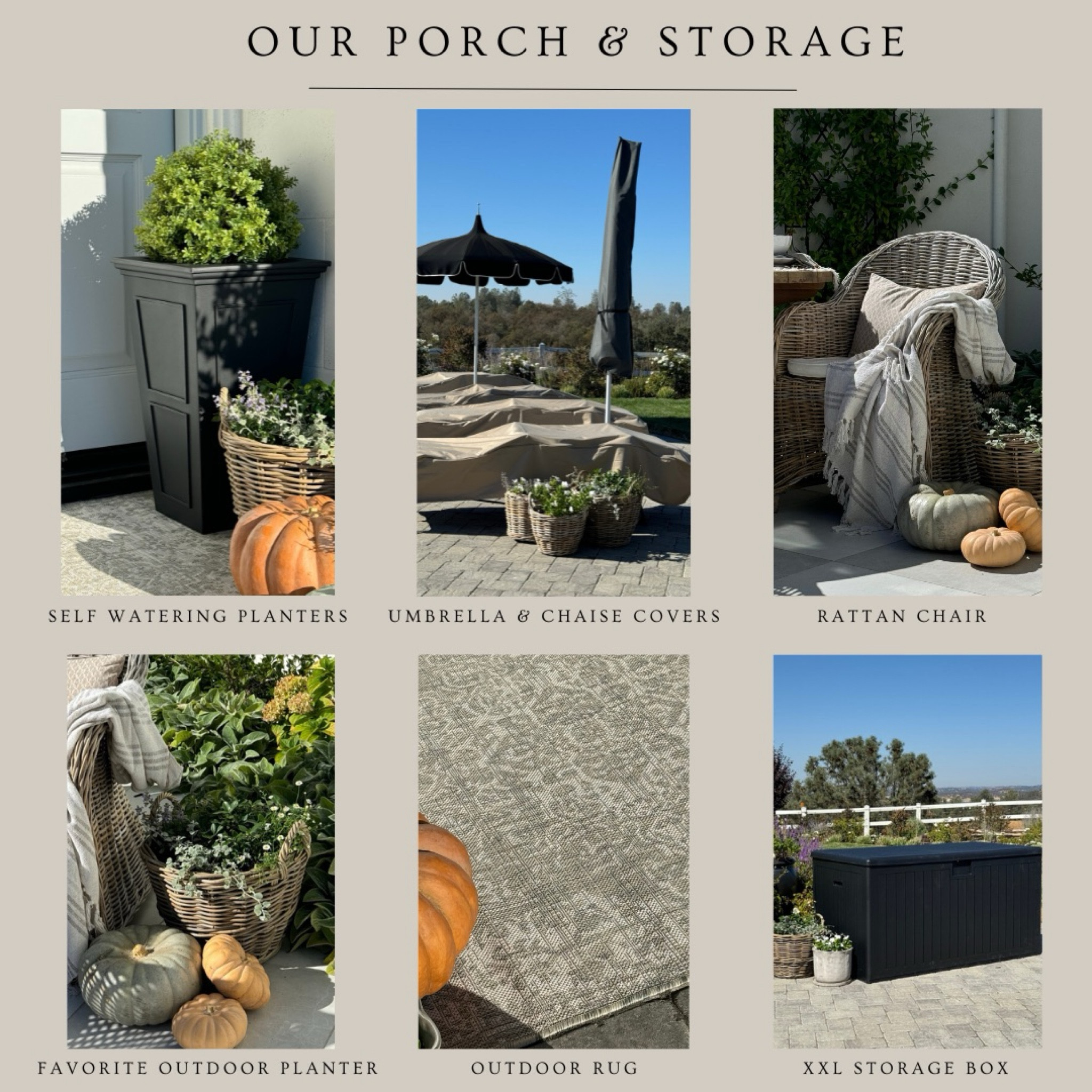 We have loved all our outdoor purchases @wayfair!  My front door rug has the perfect neutral pattern!  Our self watering planters were a game changer!  I love our outdoor planters!  We have had them since we moved in and they still look the same!  The rattan chairs we use outdoors are NOT outdoor chairs.  We cover them in the winter and they have grayed from their original.  But our temps range from 30-110.  We don’t get an abundance of humidity and no snow.

#wayfairpartner  #wayfair #onlyatwayfair @shop.ltk #liketkit liketk.it  


#LTKHome #LTKSaleAlert #LTKFamily