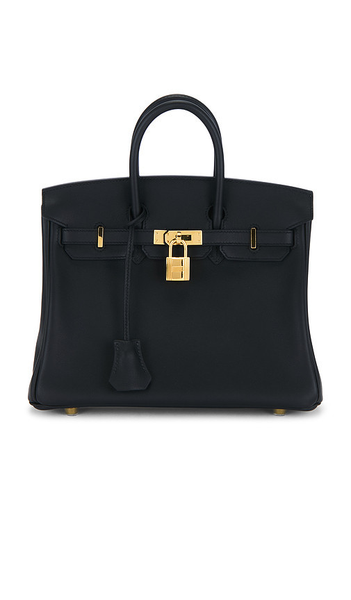 FWRD Renew Hermes Swift Birkin 25 Retourne Handbag in Black. | Revolve Clothing (Global)