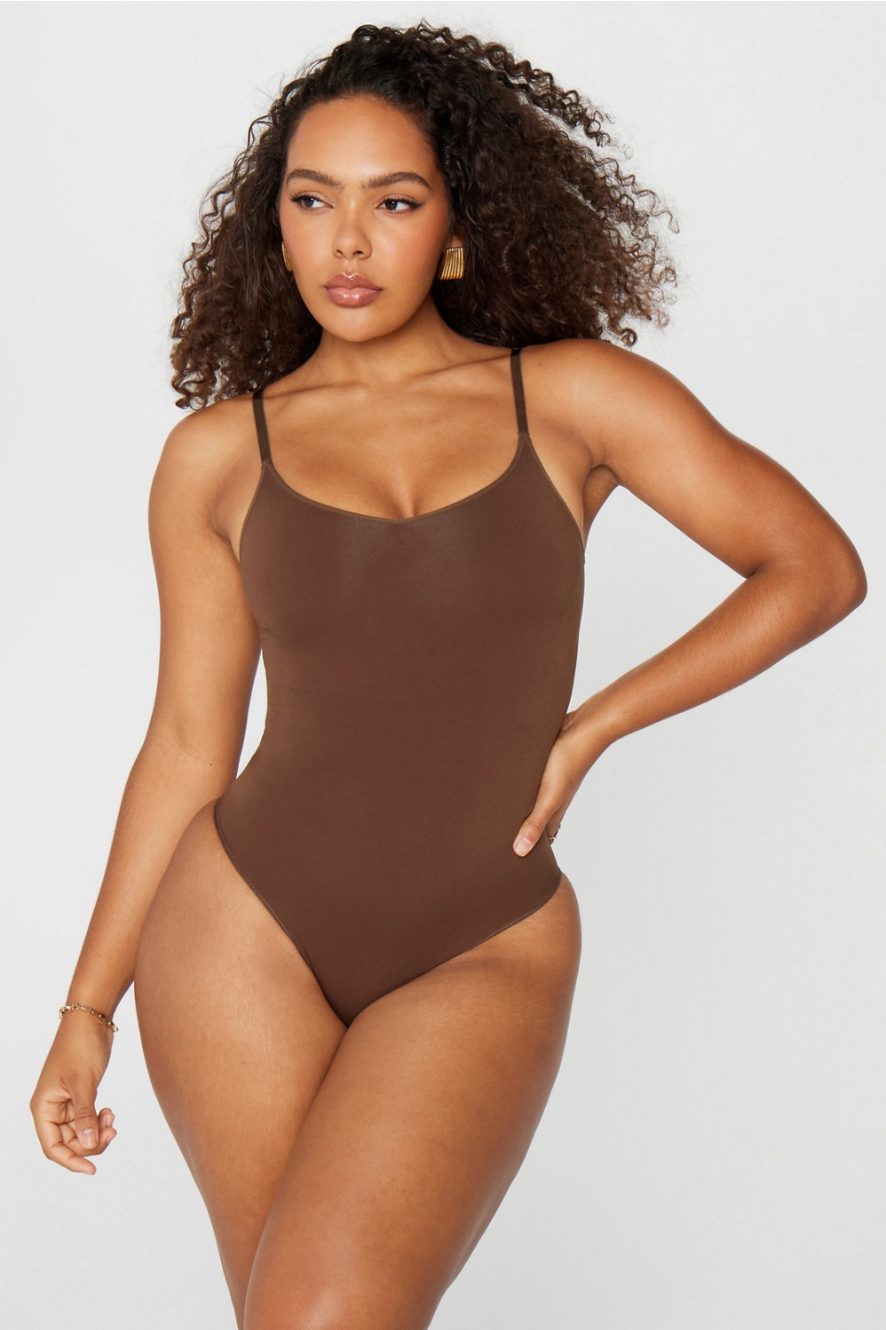 Nearly Naked Shaping Strappy Bodysuit | Fabletics - North America