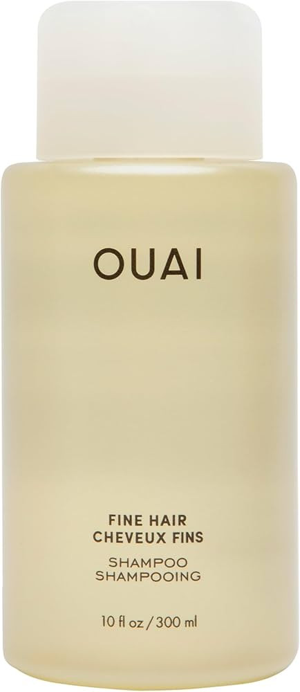 OUAI Fine Shampoo - Volumizing Shampoo with Strengthening Keratin, Biotin & Chia Seed Oil for Fin... | Amazon (US)