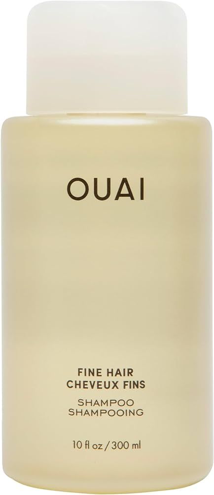 OUAI Fine Shampoo - Volumizing Shampoo with Strengthening Keratin, Biotin & Chia Seed Oil for Fin... | Amazon (US)