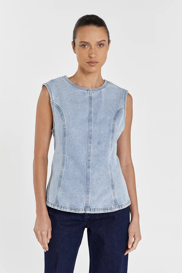 OTIS MID BLUE SHELL TOP | DISSH