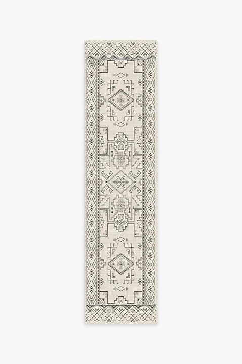 Leelu Black & White Rug | Ruggable