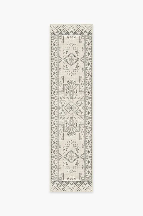 Leelu Black & White Rug | Ruggable