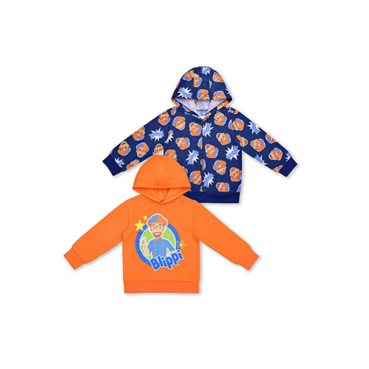 Blippi Boy's 2-Pack Zip Up Graphic Hoodie and Pullover Hooded Sweatshirt Set for toddler | Target
