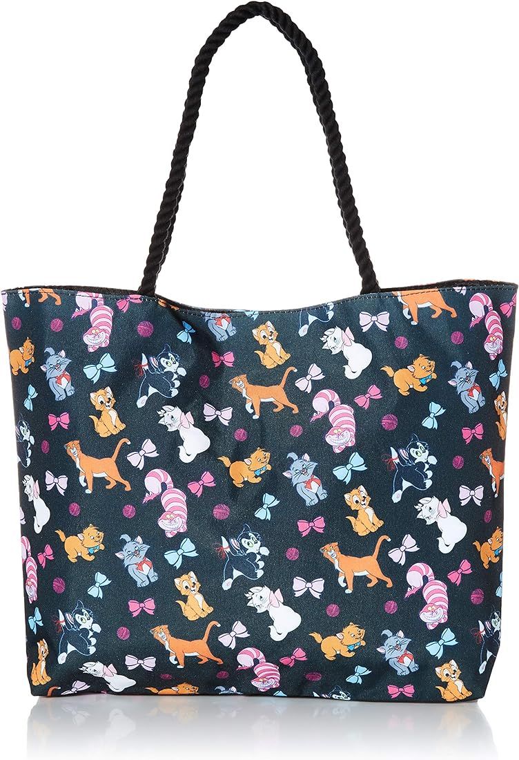 Disney Tote Travel Bag Cats Print: Figaro Cheshire Oliver & Co Marie Aristocats | Amazon (US)
