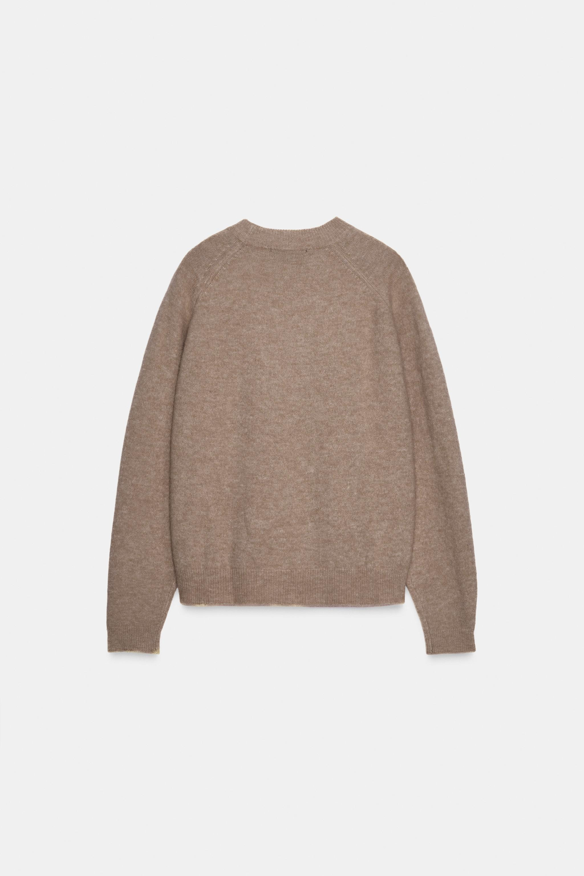 WOOL AND ALPACA SWEATER | Zara US