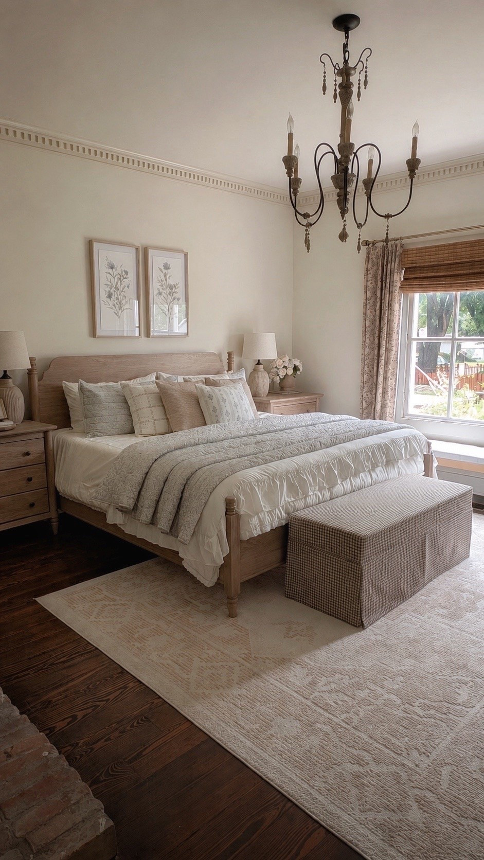Our primary bedroom at the Farmhouse is looking GORG with our summer bedding collection!

#LTKSeasonal #LTKHome