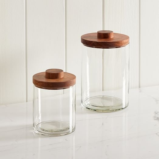 Clover Wood & Glass Bath Accessories | West Elm (US)