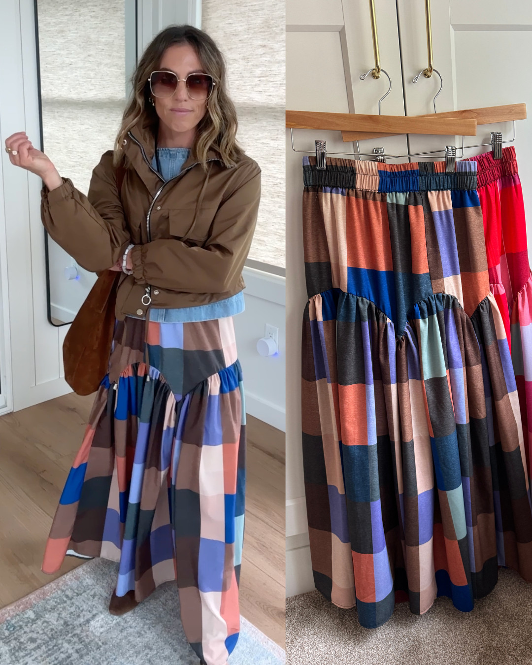 one of my favorite amazon finds ever! Obsessed with this plaid maxi skirt! 

 #LTKootd #LTKSeasonal #LTKOver40