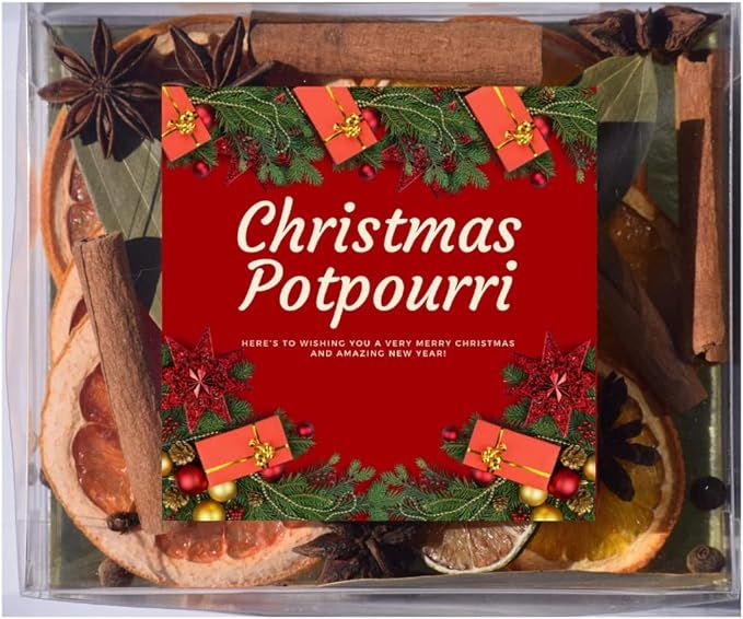 Potpourri Simmering, 100% Natural, Non Toxic Cinnamon, Citrus, House Warming Gift, Thank You Gift... | Amazon (US)