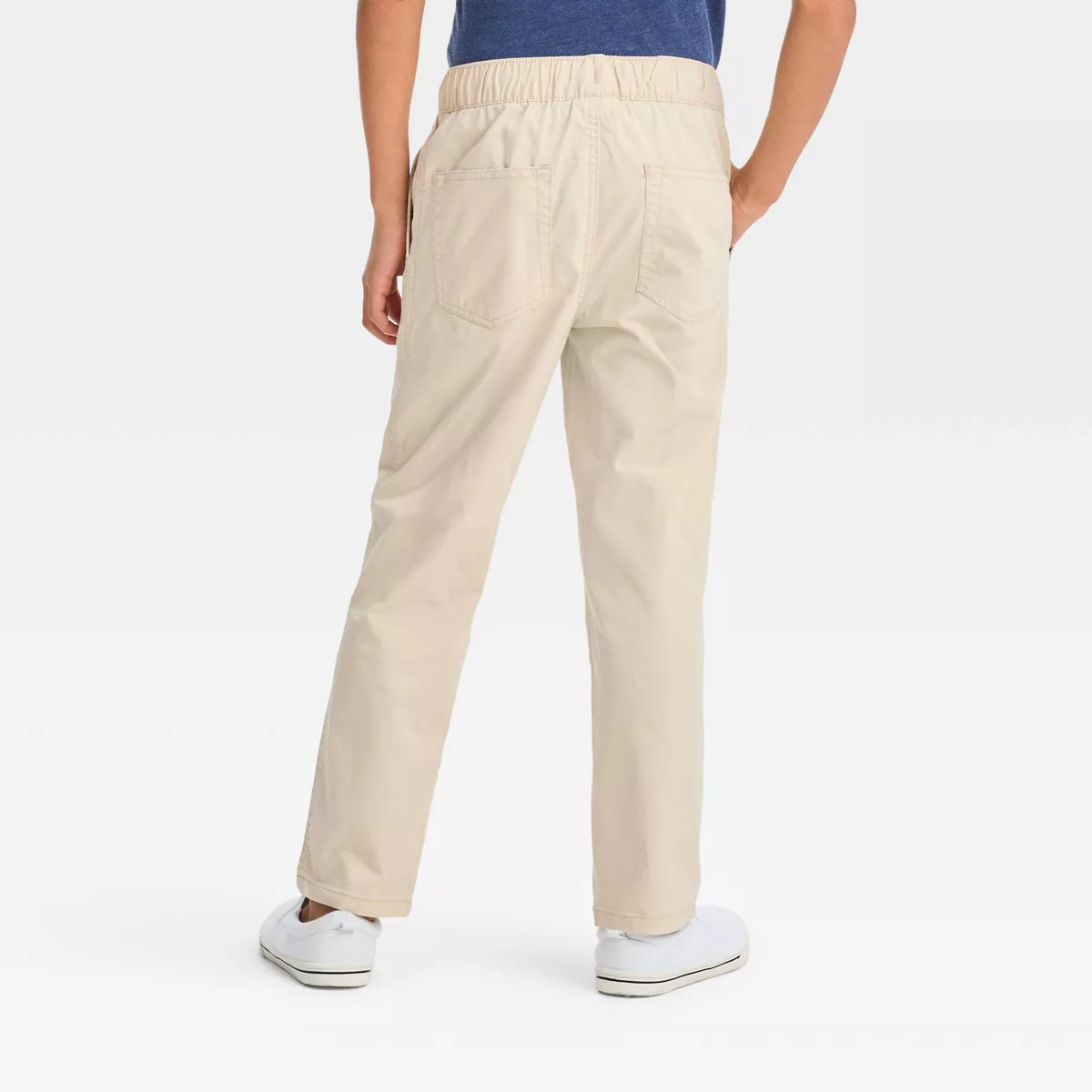 Boys' Stretch Relaxed Fit Tapered Woven Pull-On Pants - Cat & Jack™ | Target