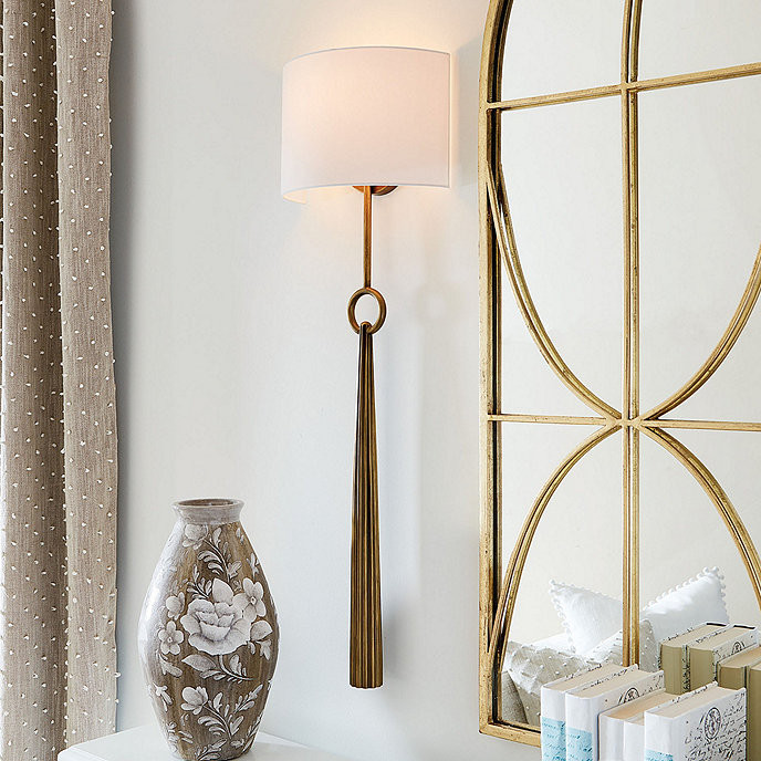 Mercer 1-Light Ring Sconce | Ballard Designs, Inc.