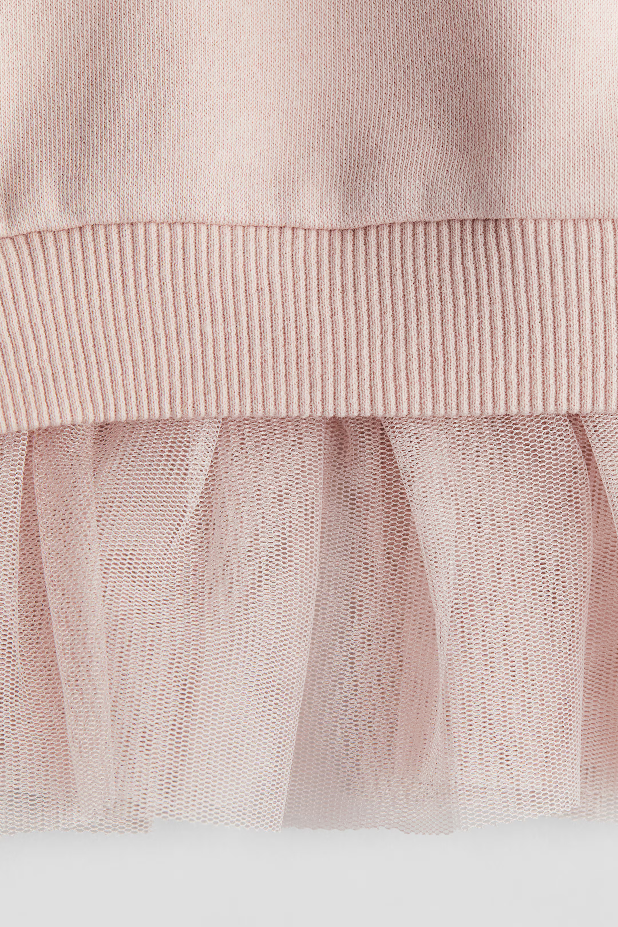 Tulle-skirt sweatshirt dress | H&M (UK, MY, IN, SG, PH, TW, HK)