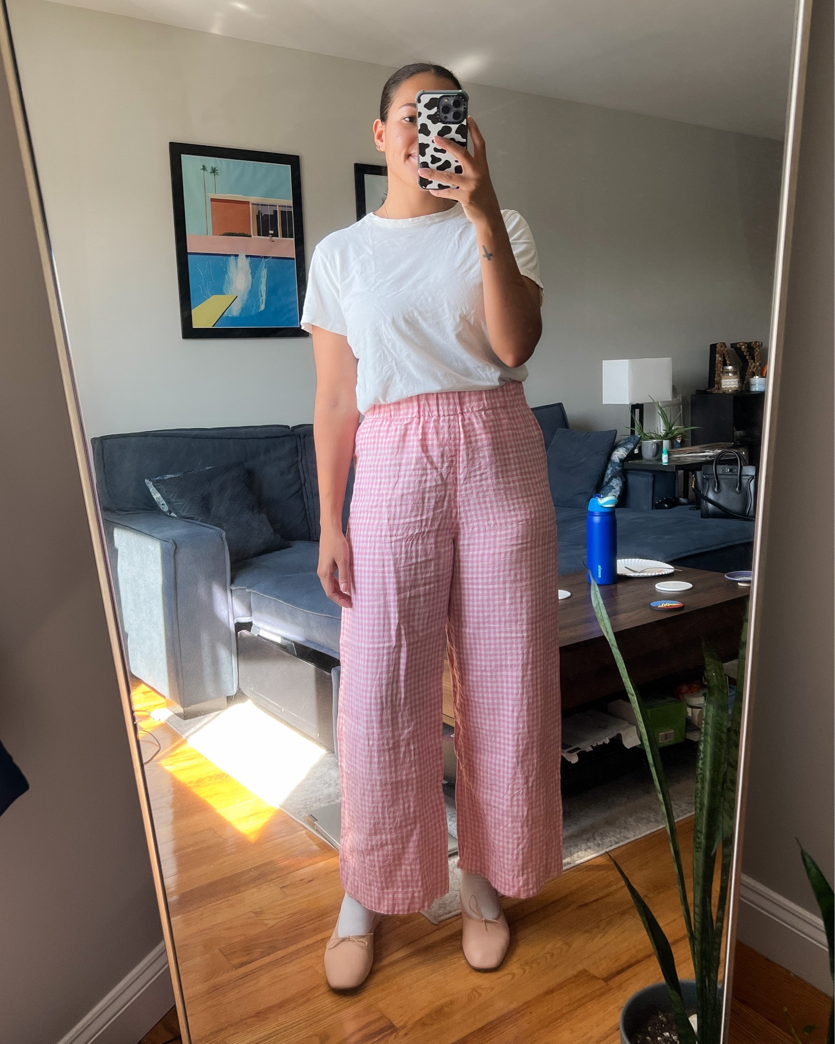 Ballet flats, white t-shirt, fall ootd, fall outfit ideas, what i wore today, realistic fall outfits

#LTKSeasonal #LTKstyletip #LTKshoecrush