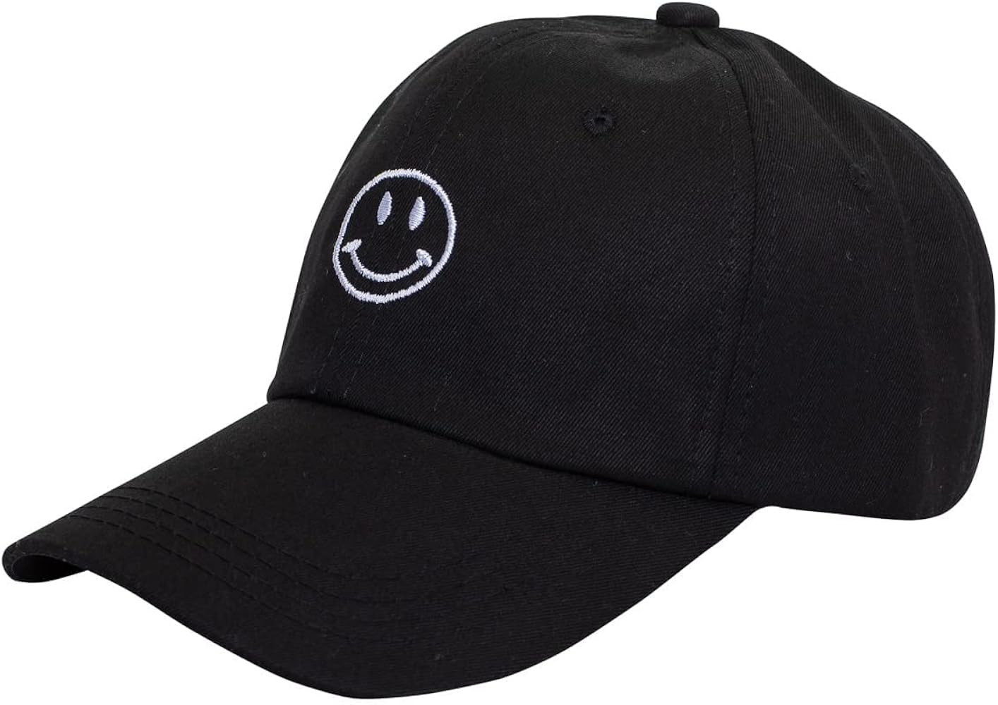 Smile Face Baseball Cap – Fashionable Embroidered Trucker Hat for Women. Trendy, Light Weight A... | Amazon (US)