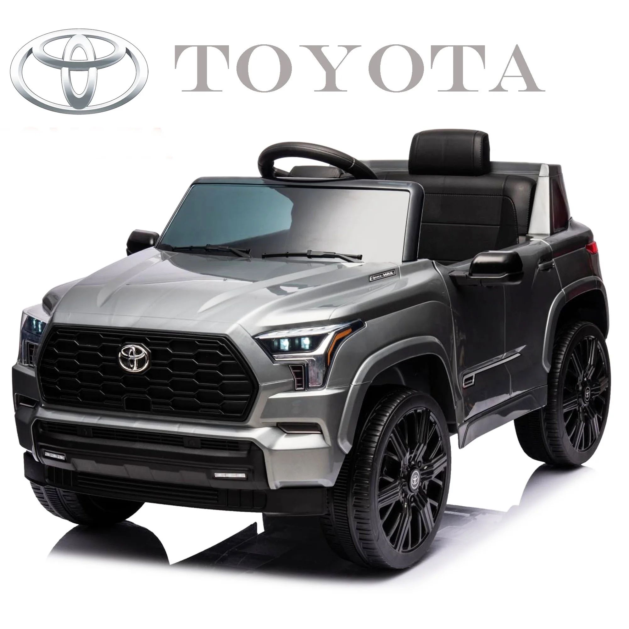 Toyota Sequoia Pickup 12V 7A Ride-On Cars with Remote Control, Battery Powered Ride-On Toys for K... | Walmart (US)