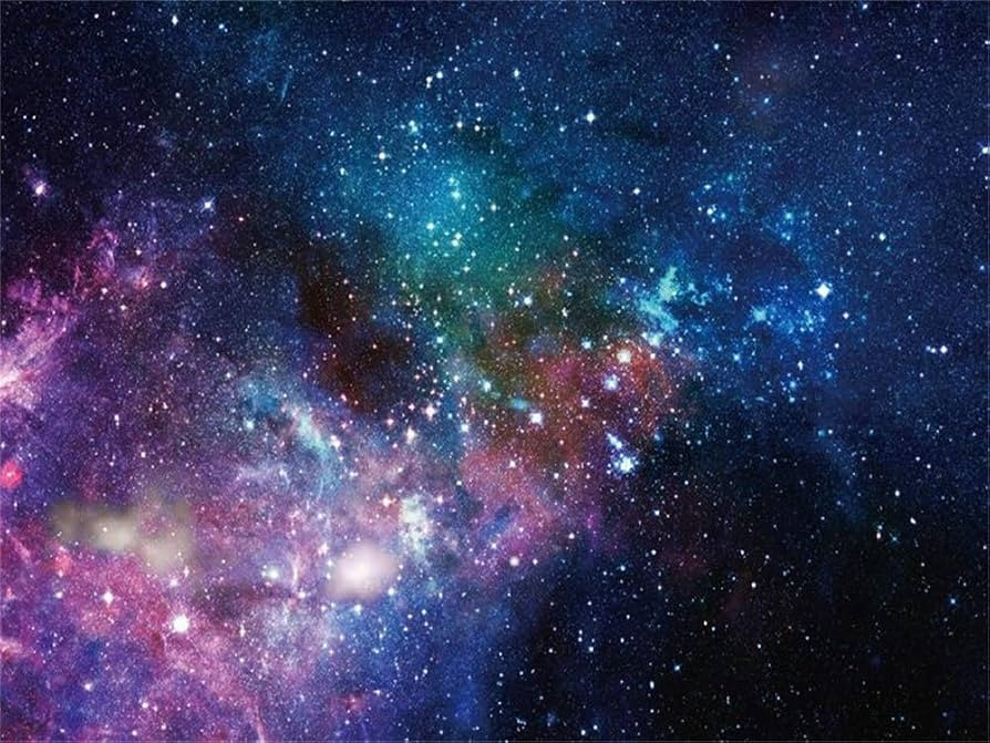 AOFOTO 7x5ft Deep Space Galaxy Nebula Backdrop Universe Sparkling Galactics Starry Sky Milky Way ... | Amazon (US)