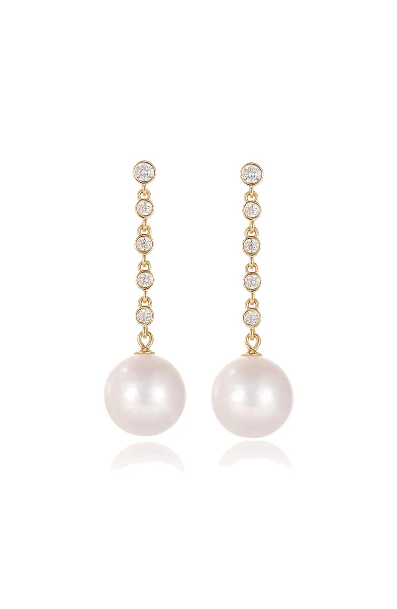 Electra Rivière Freshwater Pearl Drop Earrings | Nordstrom