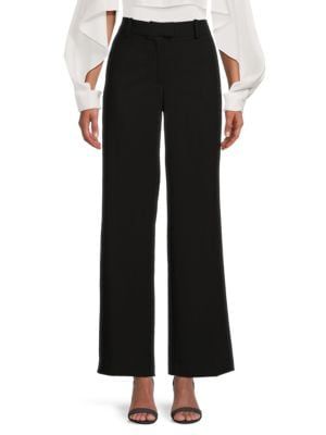 DKNY Solid Wide Leg Pants on SALE | Saks OFF 5TH | Saks Fifth Avenue OFF 5TH