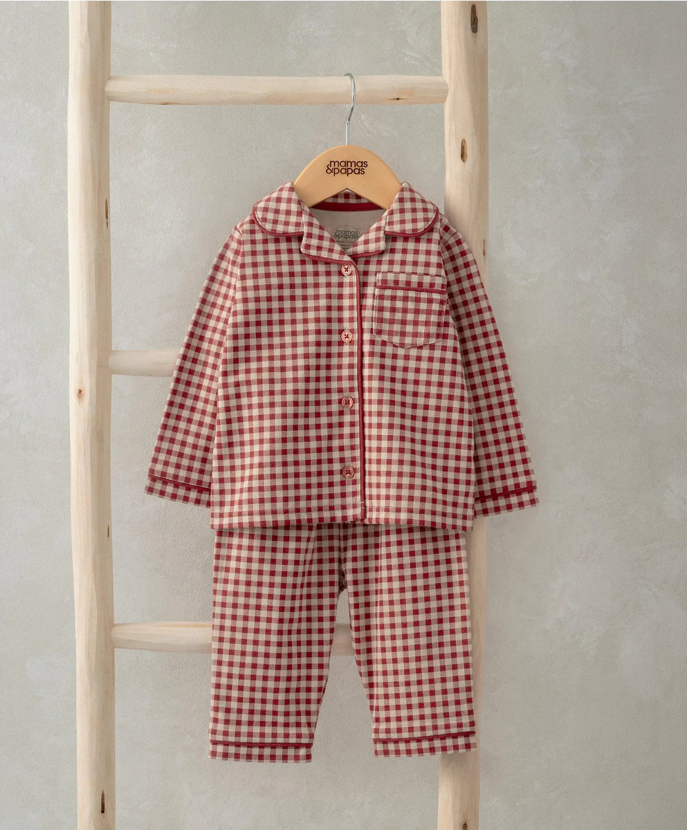 Jersey Check Pyjamas | Mamas & Papas