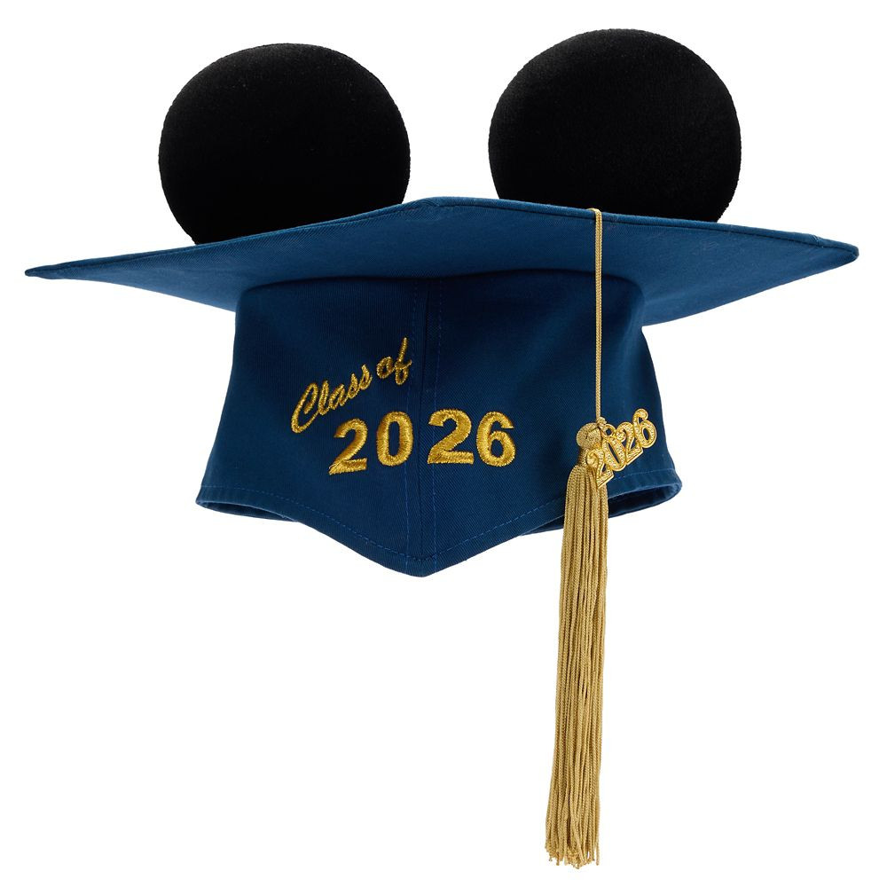 Mickey Mouse Ear Hat Graduation Cap for Adults – 2026 | Disney Store