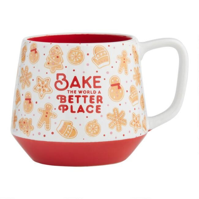Bake the World a Better Place Holiday Mug | World Market