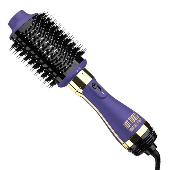 Hot Tools Signature Series One Step Blowout Detachable Volumizer and Hair Dryer - Purple | Target