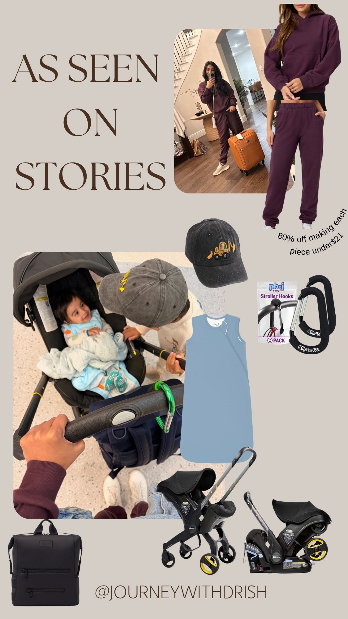 As seen on stories: all things travel 

#LTKdayinmylife #LTKTravel #LTKmomlife