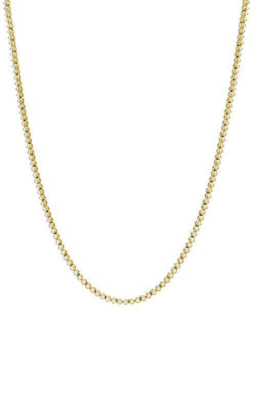 Bony Levy Audrey Diamond Tennis Necklace in 18K Yellow Gold at Nordstrom, Size 17 | Nordstrom