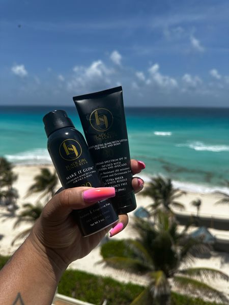 A vacation & summer must have 🙌🏾. My favorite sunscreen to use that leaves no white cast and all the glow!

#LTKTravel #LTKBeauty #LTKFindsUnder50