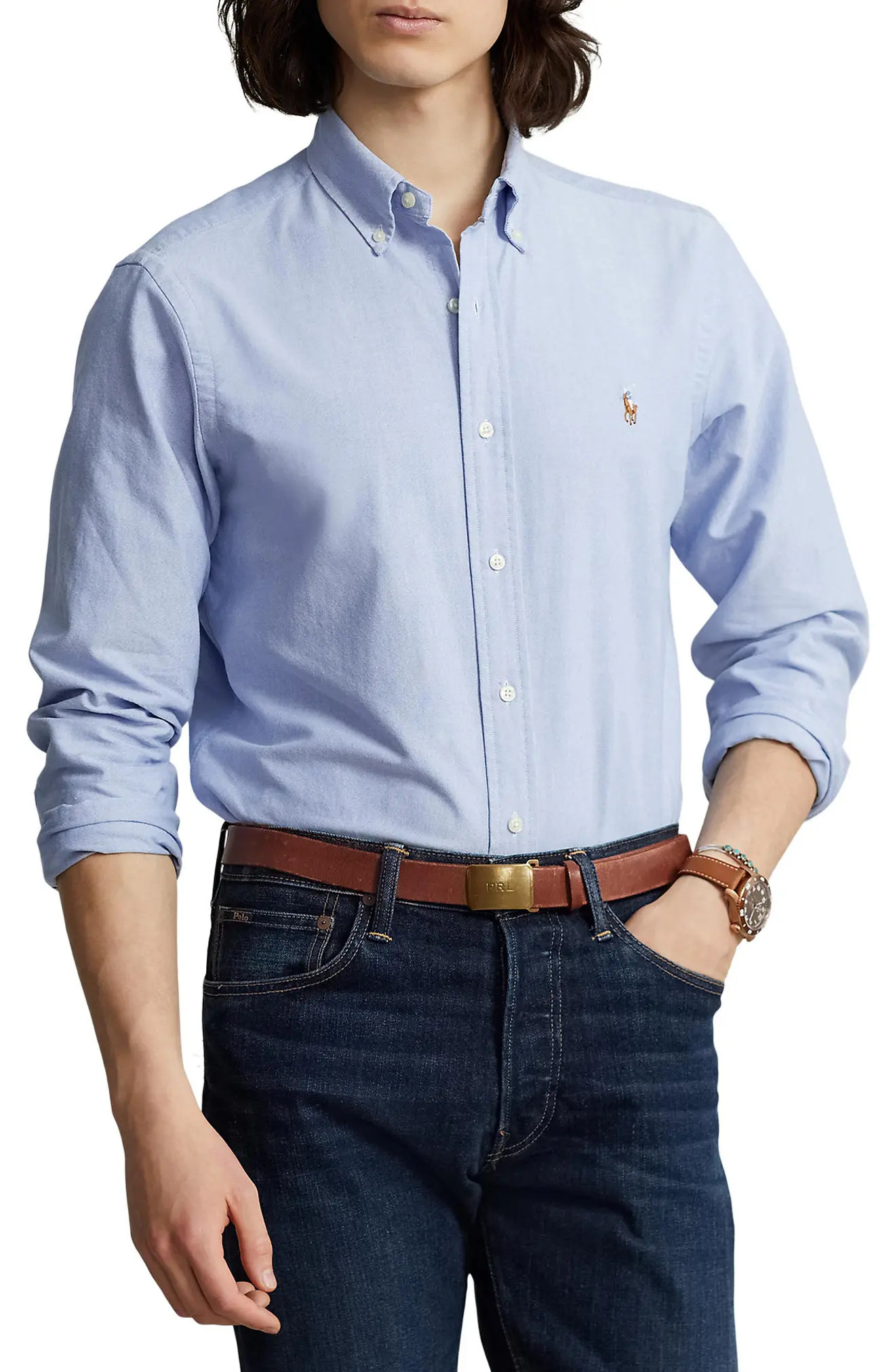 Polo Ralph Lauren Classic Oxford Button-Down Sport Shirt (Men) | Nordstrom | Nordstrom
