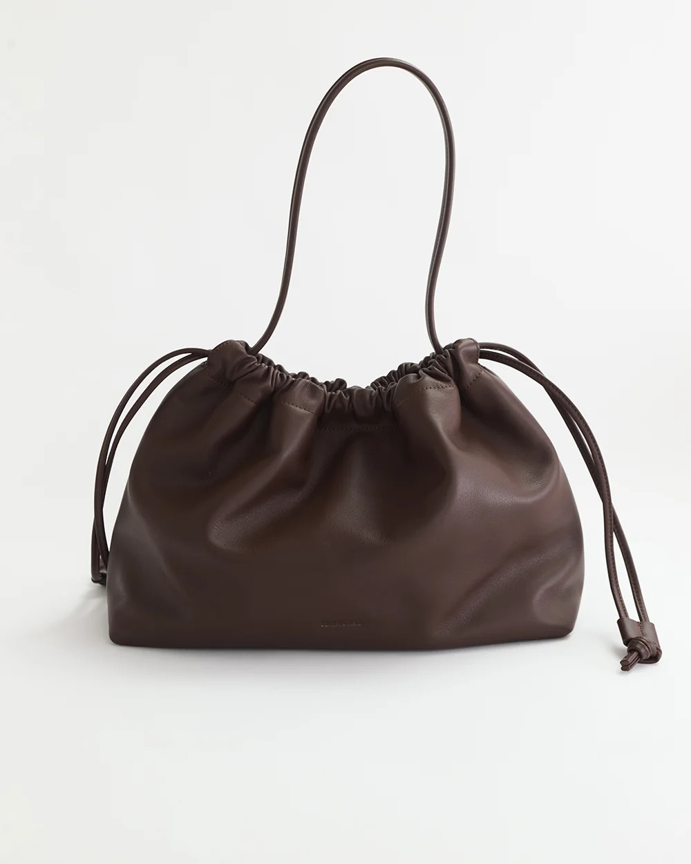 Fin Drawstring bag in coffee | The Horse (US, AU, UK, NZ)
