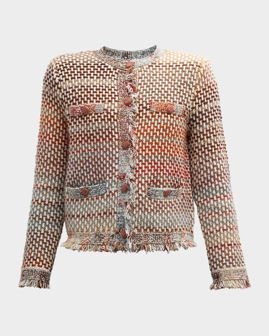 Veronica Beard Sariyah Knit Jacket | Neiman Marcus
