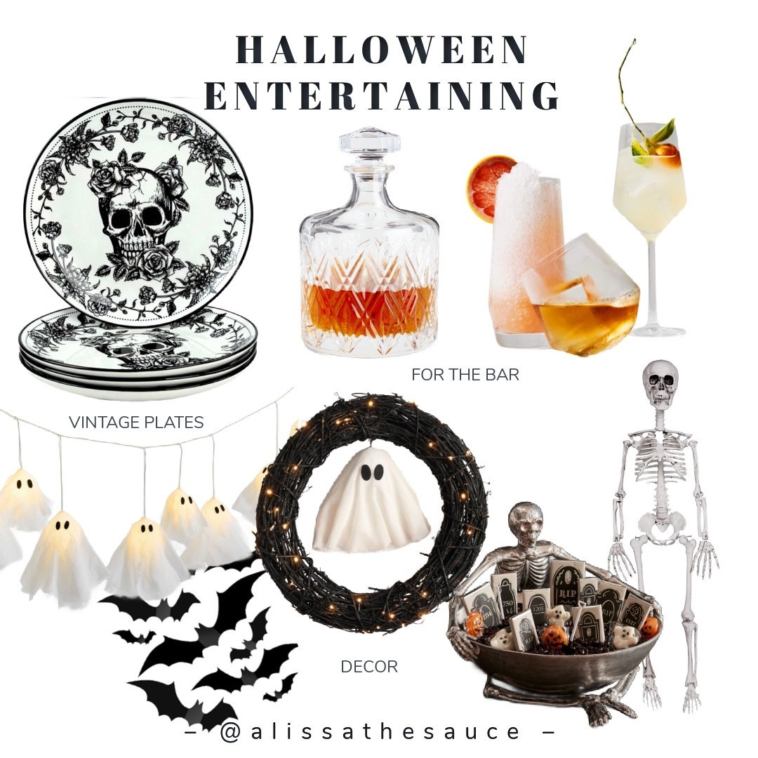 It’s never too early to start planning 
🎃 👻 🕷️ 
I’m busting out the Halloween decorations this weekend and already planning on entertaining so adding to my collection with these fun items. Stay tuned for more of my Halloween finds 💀 

#LTKSeasonal #LTKFamily #LTKParties