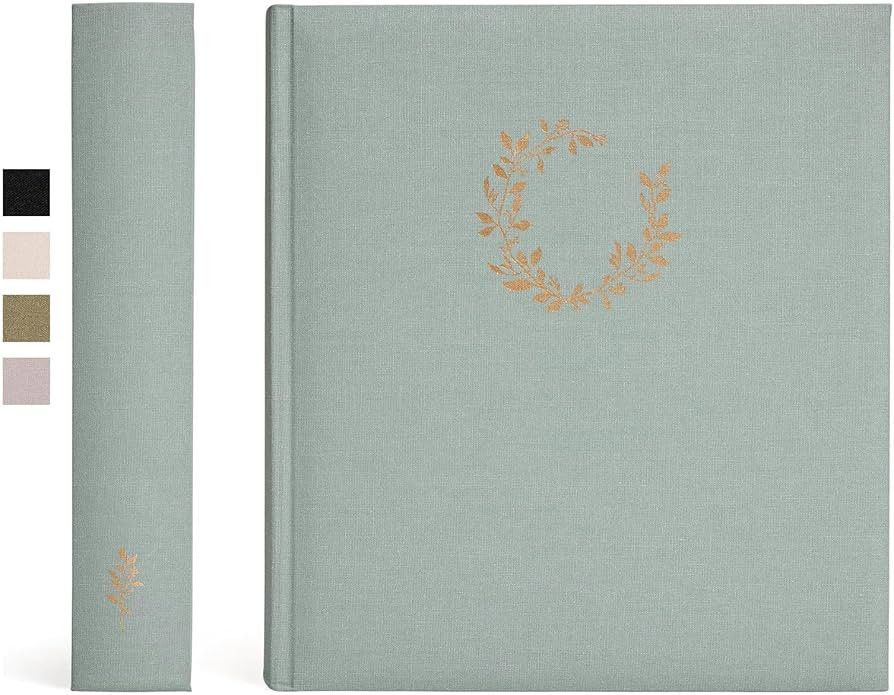 Premium Scrapbook Album - Scrapbook Photo Album with Writing Space - 100 Pages for Multiple Photo... | Amazon (US)